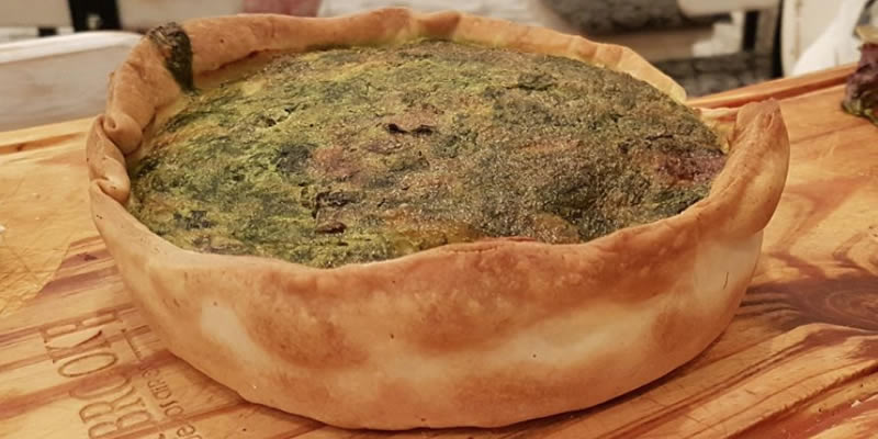 Tarta de Verduras en Storybrooke Buenos Aires, una de las preferidas de las lomenses