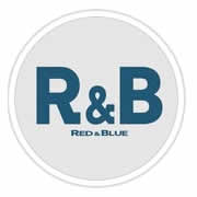 red & blue